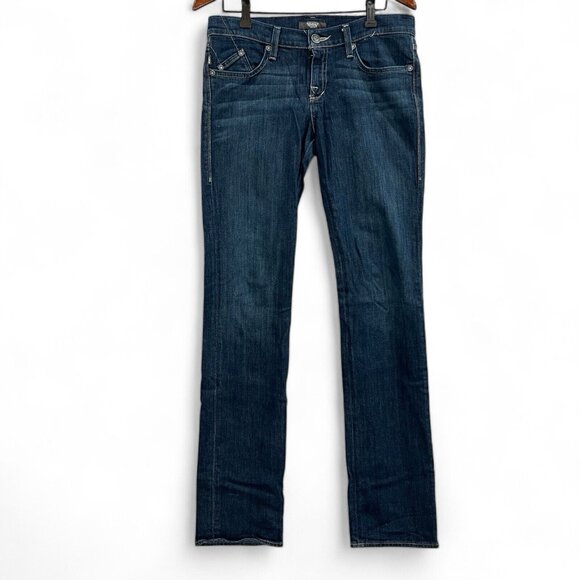 Rock & Republic Jeans Women Sz 29  Low Rise Straight Stretch (32x34.5 Actual) - Picture 1 of 13